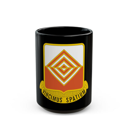 57 Signal Battalion (U.S. Army) Black Coffee Mug-15oz-The Sticker Space