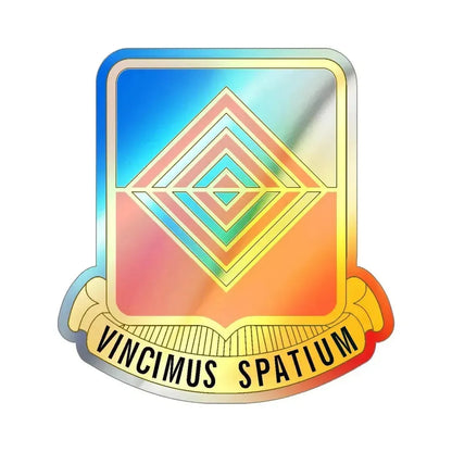 57 Signal Battalion (U.S. Army) Holographic STICKER Die-Cut Vinyl Decal 6 Inch Holographic - The Sticker Space