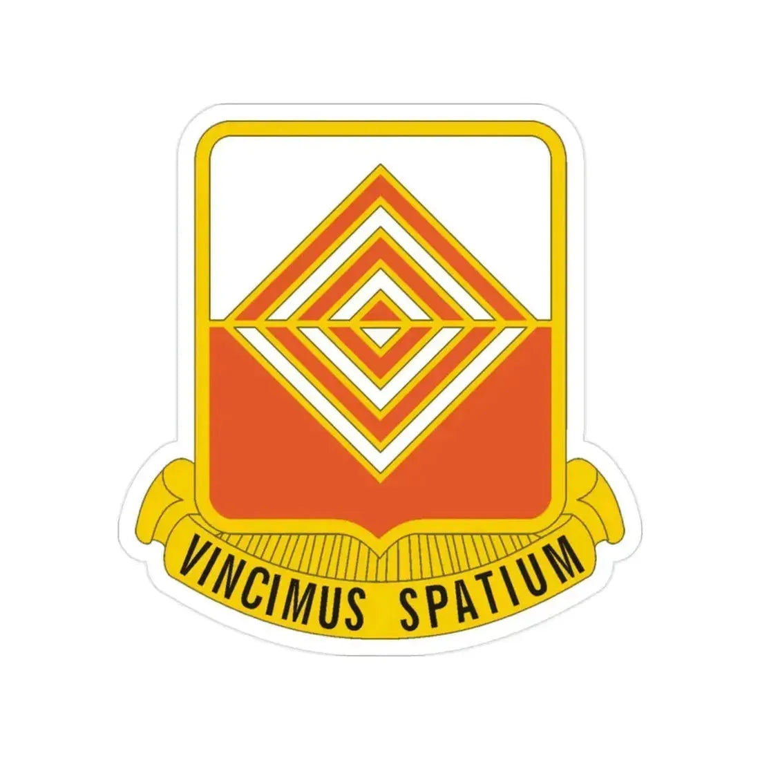 57 Signal Battalion (U.S. Army) Transparent STICKER Die-Cut Vinyl Decal 2 Inch - The Sticker Space