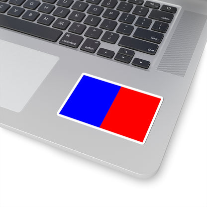 Flag of Castillon (France) STICKER Vinyl Kiss-Cut Decal