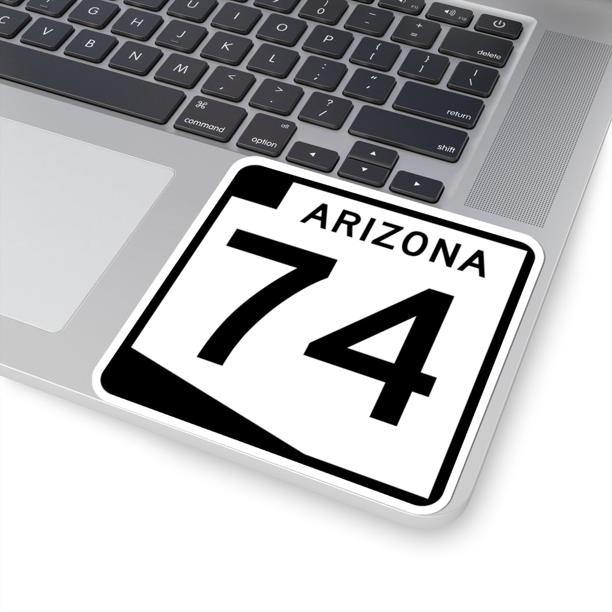 Arizona 74 (Arizona) (Road Sign) STICKER Vinyl Kiss-Cut Decal