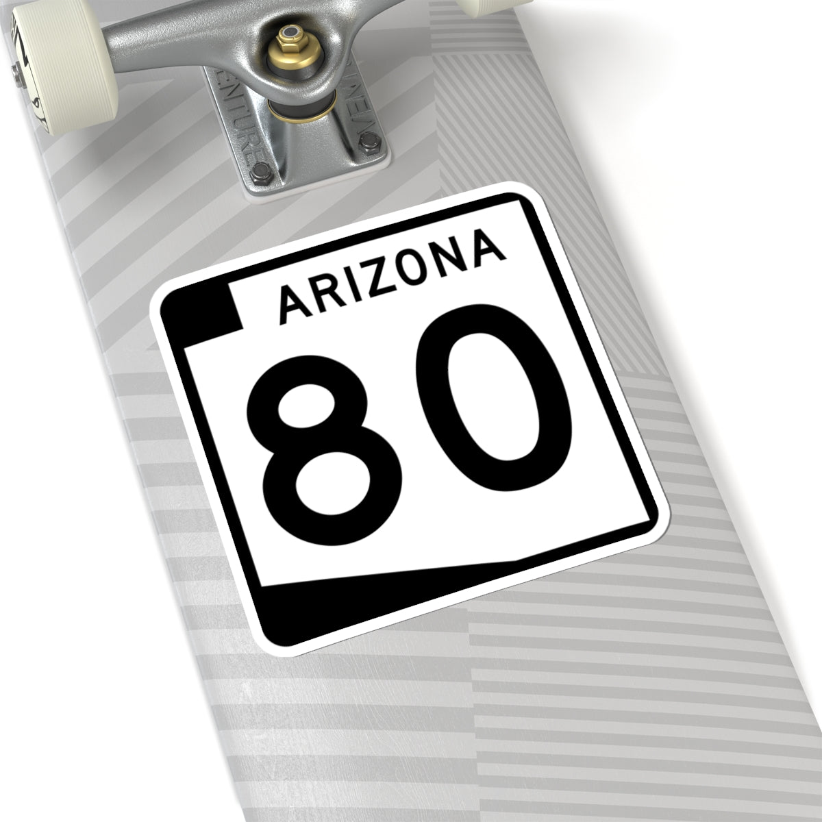 Arizona 80 (Arizona) (Road Sign) STICKER Vinyl Kiss-Cut Decal