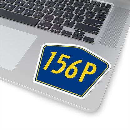 PR secondary 156P (Puerto Rico) (Road Sign) STICKER Vinyl Kiss-Cut Decal