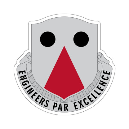 980 Engineer Battalion (U.S. Army) STICKER Vinyl Kiss-Cut Decal