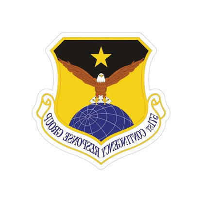 571st Contingency Response Group (U.S. Air Force) REVERSE PRINT Transparent Die-Cut STICKER - The Sticker Space