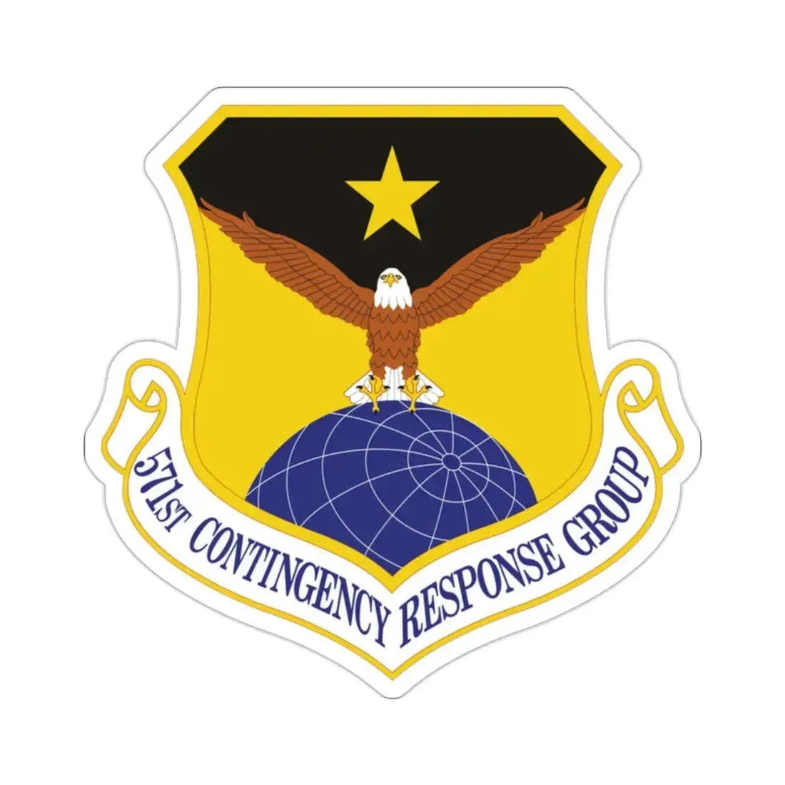 571st Contingency Response Group (U.S. Air Force) STICKER Vinyl Die-Cut Decal 2 Inch - The Sticker Space