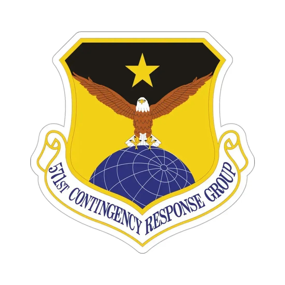 571st Contingency Response Group (U.S. Air Force) STICKER Vinyl Die-Cut Decal 3 Inch - The Sticker Space