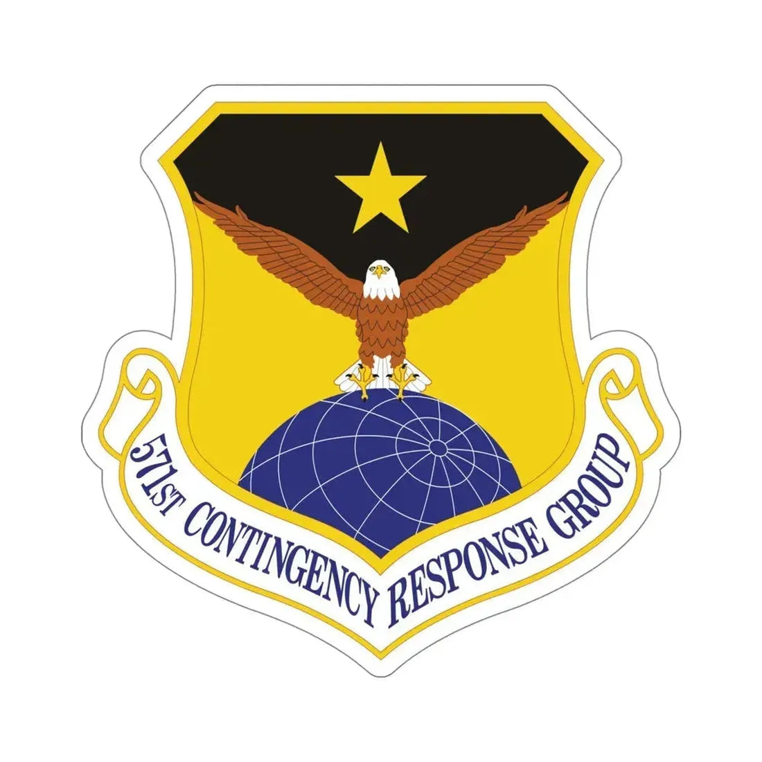 571st Contingency Response Group (U.S. Air Force) STICKER Vinyl Die-Cut Decal 5 Inch - The Sticker Space