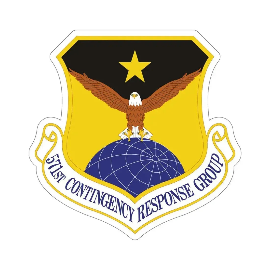 571st Contingency Response Group (U.S. Air Force) STICKER Vinyl Die-Cut Decal 6 Inch - The Sticker Space