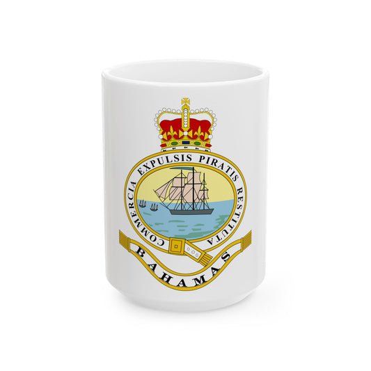 Emblem of the Bahamas (1869-1904; 1953-1964) - White Coffee Mug