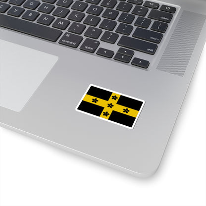 Flag of the Diocese of St Davids (United Kingdom) STICKER Vinyl Kiss-Cut Decal