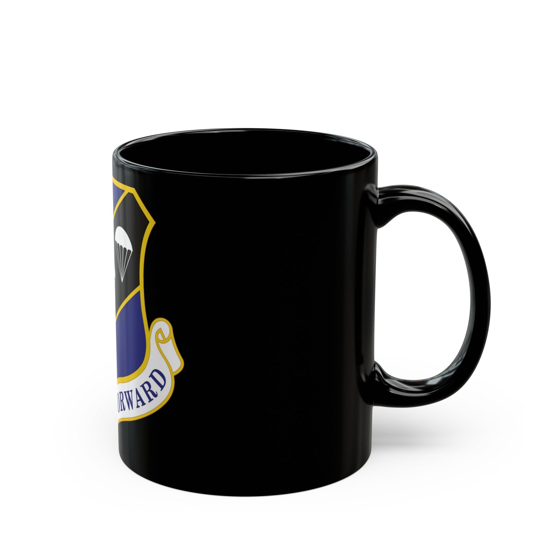 572d Contingency Response Group (U.S. Air Force) Black Coffee Mug-The Sticker Space