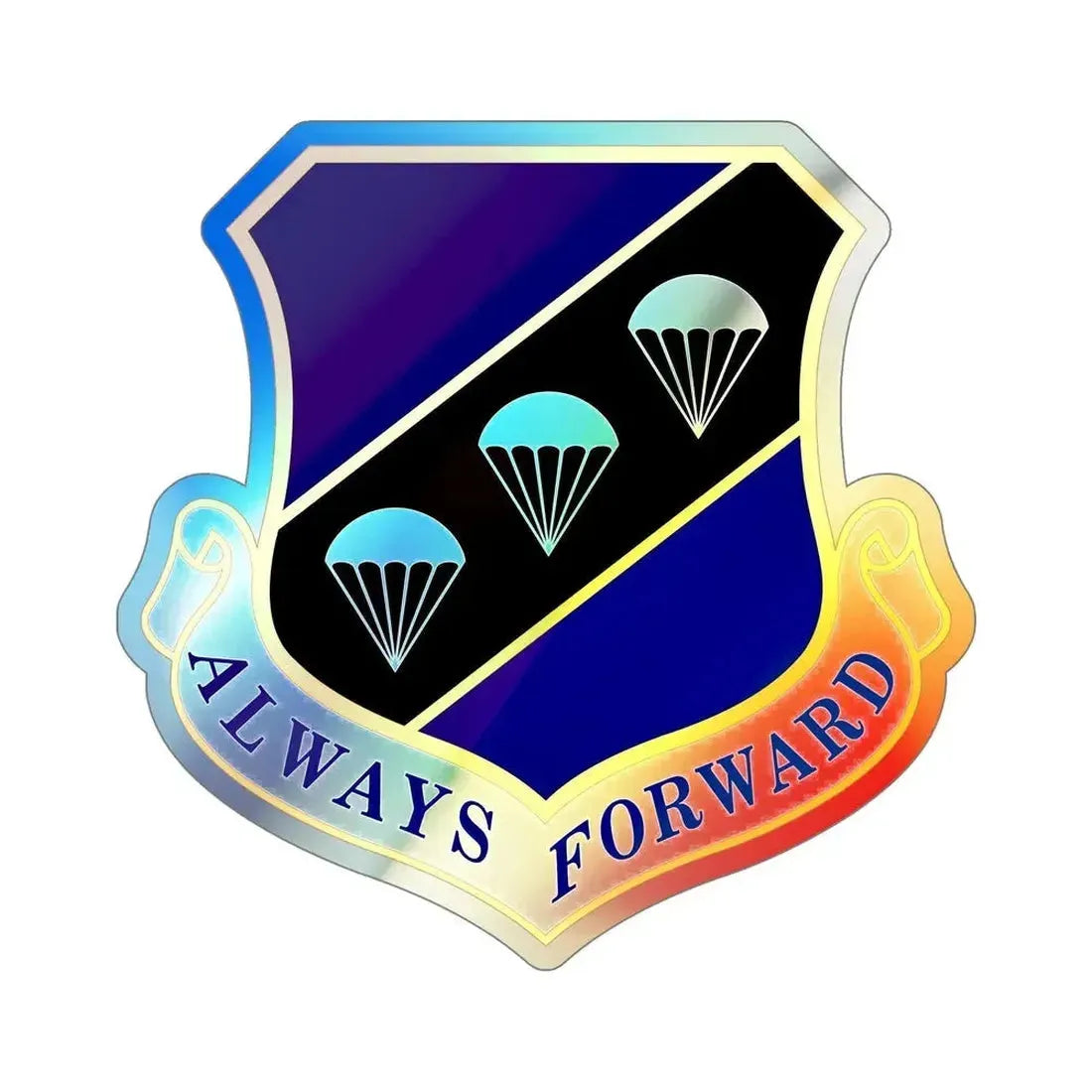 572d Contingency Response Group (U.S. Air Force) Holographic STICKER Die-Cut Vinyl Decal - The Sticker Space