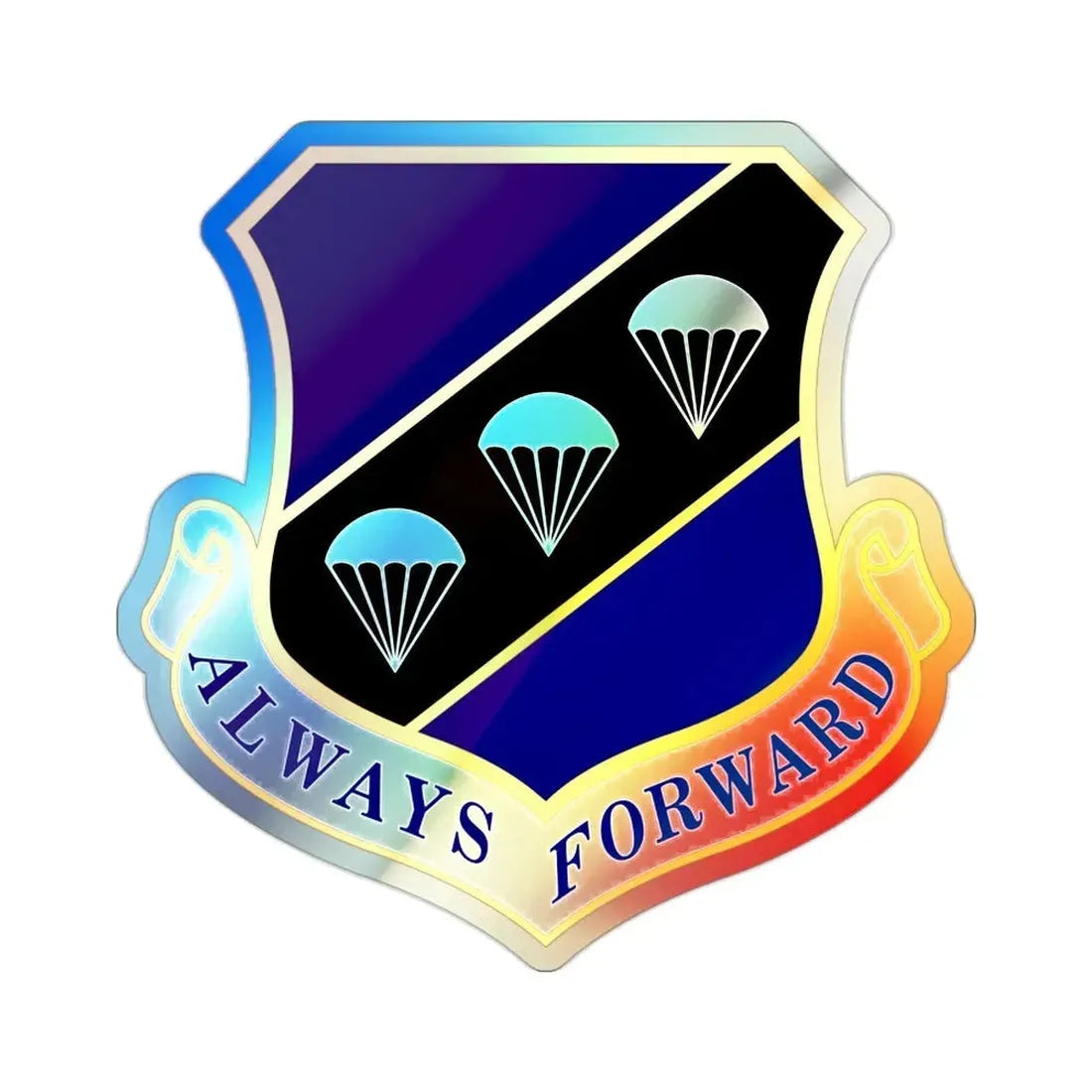 572d Contingency Response Group (U.S. Air Force) Holographic STICKER Die-Cut Vinyl Decal - The Sticker Space