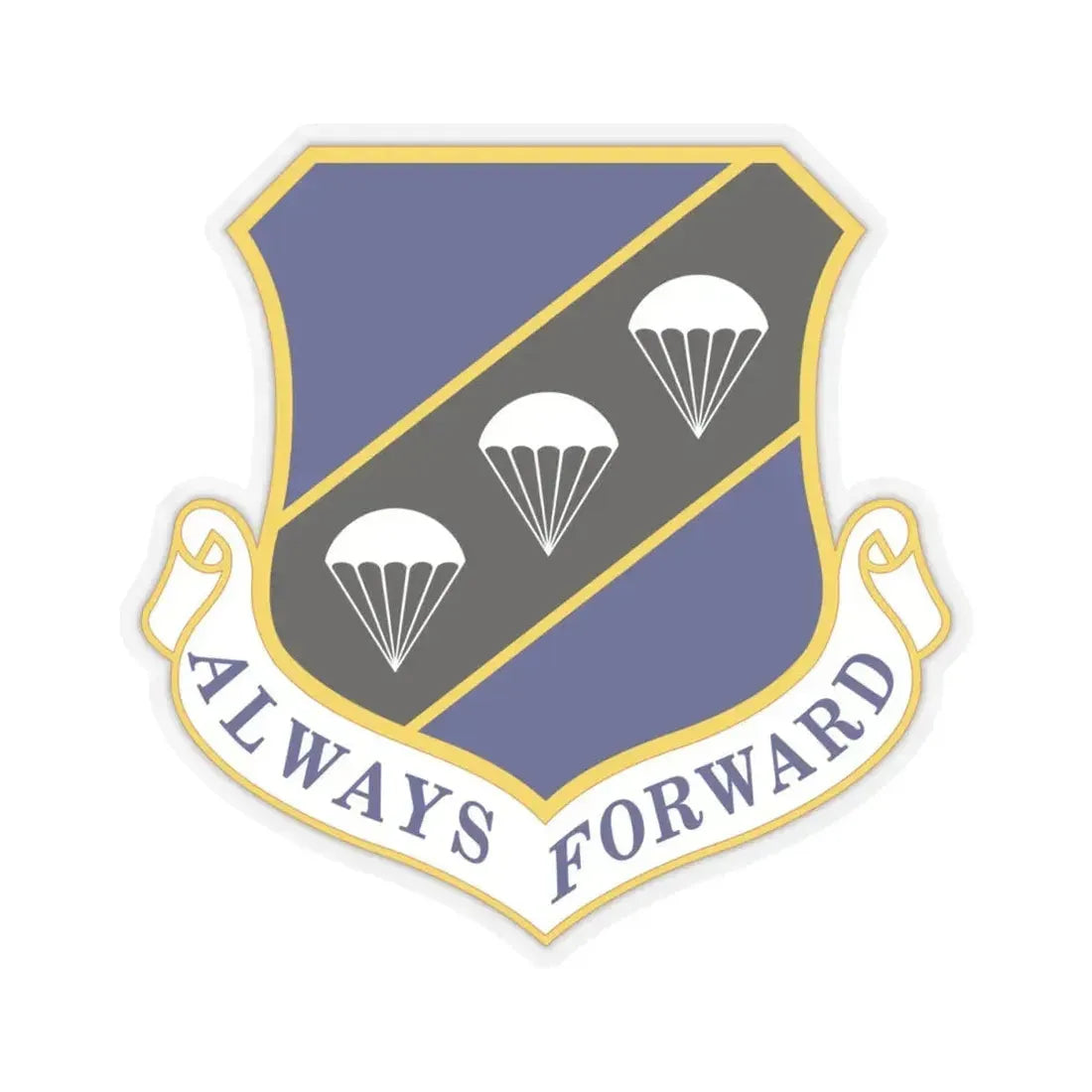 572d Contingency Response Group (U.S. Air Force) STICKER Vinyl Kiss-Cut Decal 4 Inch Transparent - The Sticker Space