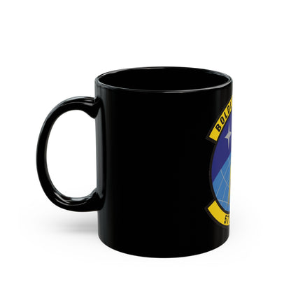 572d Global Mobility Readiness Squadron (U.S. Air Force) Black Coffee Mug-The Sticker Space