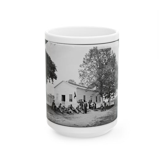 Washington, D.C. Hospitals, Signal Corps Camp Quarters Near Georgetown (U.S. Civil War) White Coffee Mug