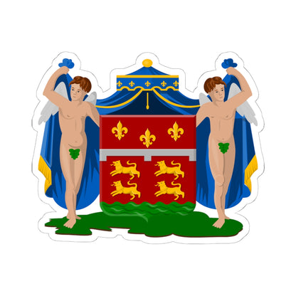 Beverwijk wapen 1818 (Netherlands) (Coat of Arms) STICKER Vinyl Kiss-Cut Decal