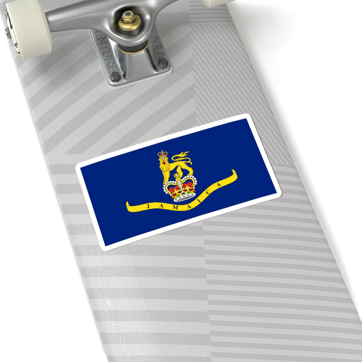 Flag of the Governor-General of Jamaica (Jamaica) STICKER Vinyl Kiss-Cut Decal