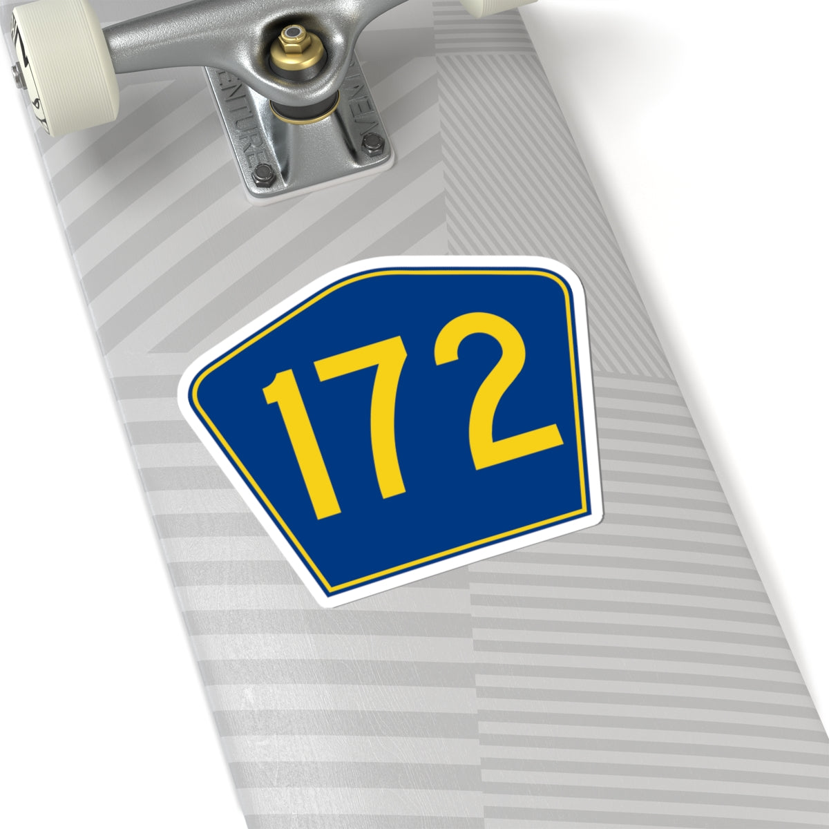 PR secondary 172 (Puerto Rico) (Road Sign) STICKER Vinyl Kiss-Cut Decal
