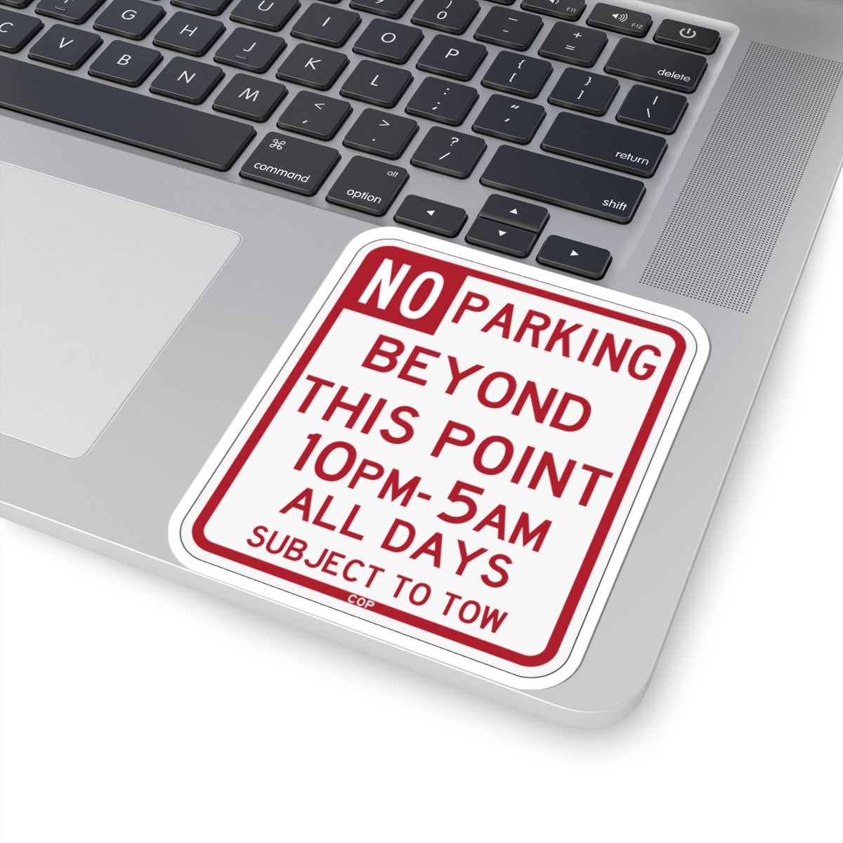 PBOT Road sign P1881 (Oregon) (Road Sign) STICKER Vinyl Kiss-Cut Decal