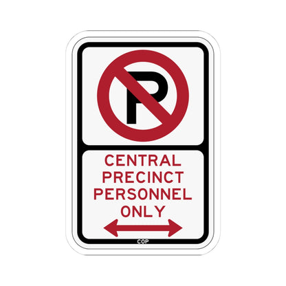 PBOT Road sign P4075D (Oregon) (Road Sign) STICKER Vinyl Kiss-Cut Decal