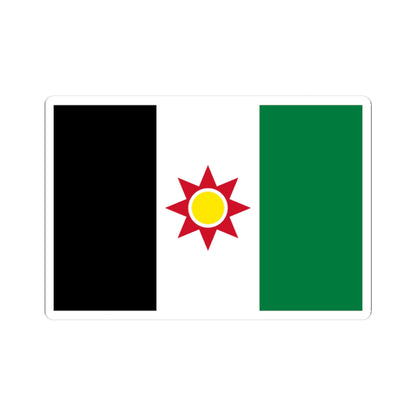 Flag of Iraq 1959-1963 3-2 (Iraq) STICKER Vinyl Kiss-Cut Decal