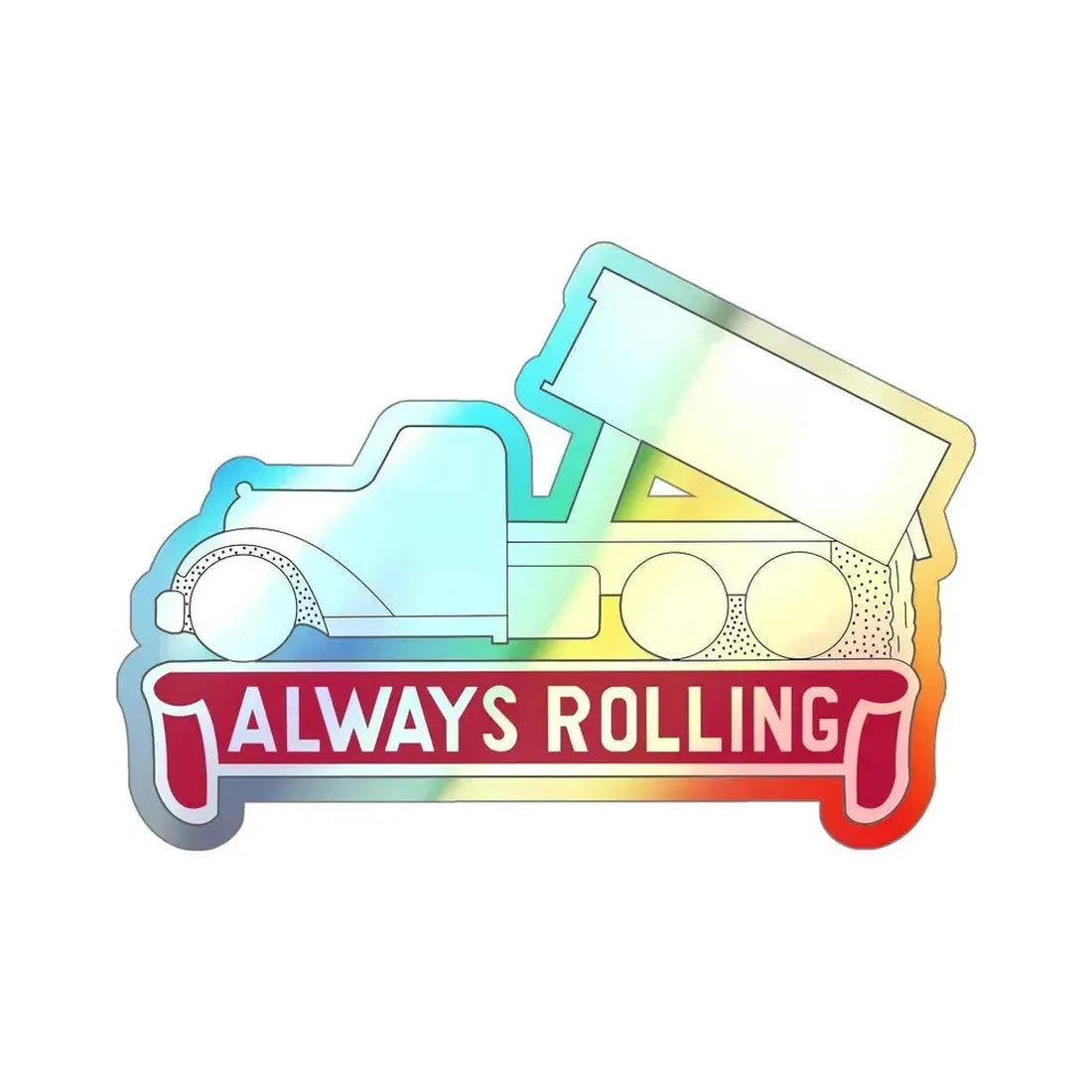 576 Engineer Company (U.S. Army) Holographic STICKER Die-Cut Vinyl Decal 6 Inch Holographic - The Sticker Space