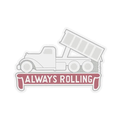 576 Engineer Company (U.S. Army) STICKER Vinyl Kiss-Cut Decal 4 Inch Transparent - The Sticker Space