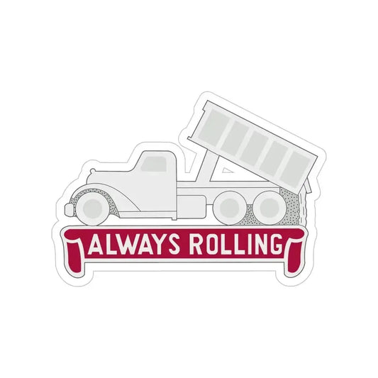 576 Engineer Company (U.S. Army) Transparent STICKER Die-Cut Vinyl Decal 6 Inch - The Sticker Space