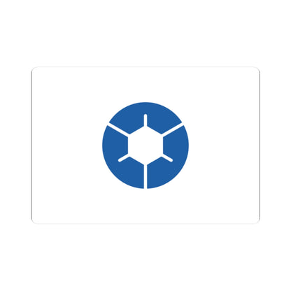 Flag of Marugame Kagawa (Japan) STICKER Vinyl Kiss-Cut Decal