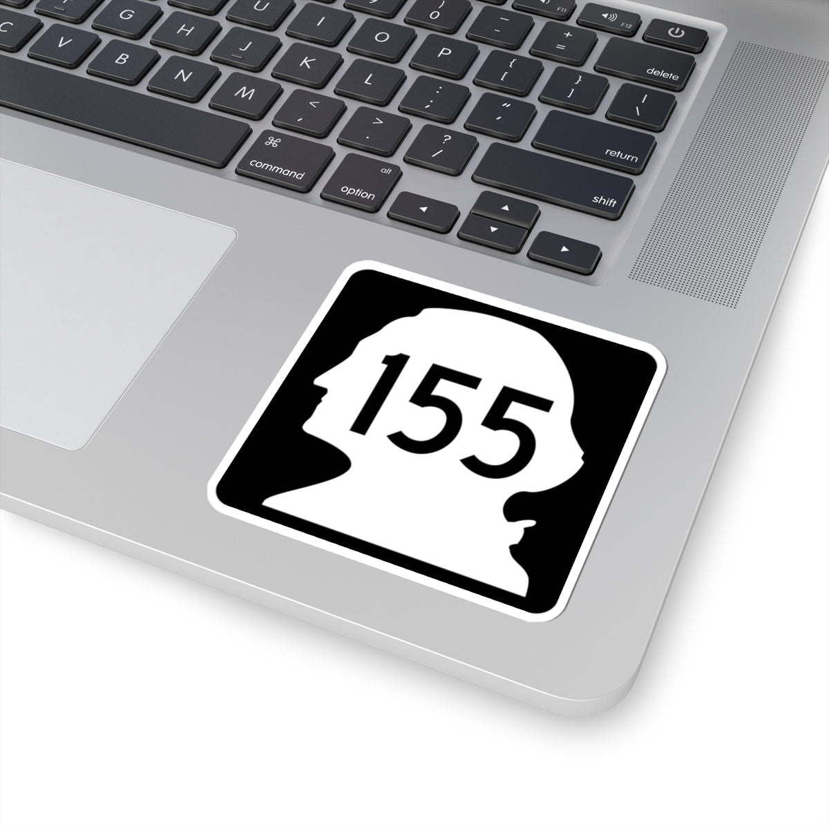 WA-155 (Washington) (Road Sign) STICKER Vinyl Kiss-Cut Decal
