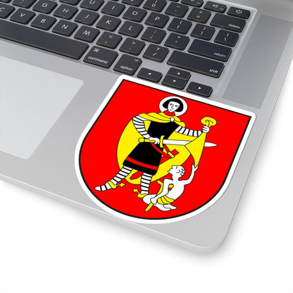 Schams Kreis wappen (Switzerland) (Coat of Arms) STICKER Vinyl Kiss-Cut Decal