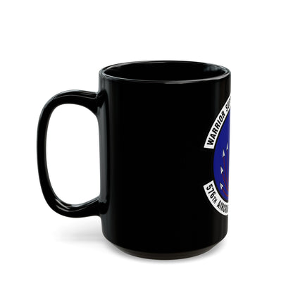 576th Aircraft Maintenance Squadron (U.S. Air Force) Black Coffee Mug-The Sticker Space