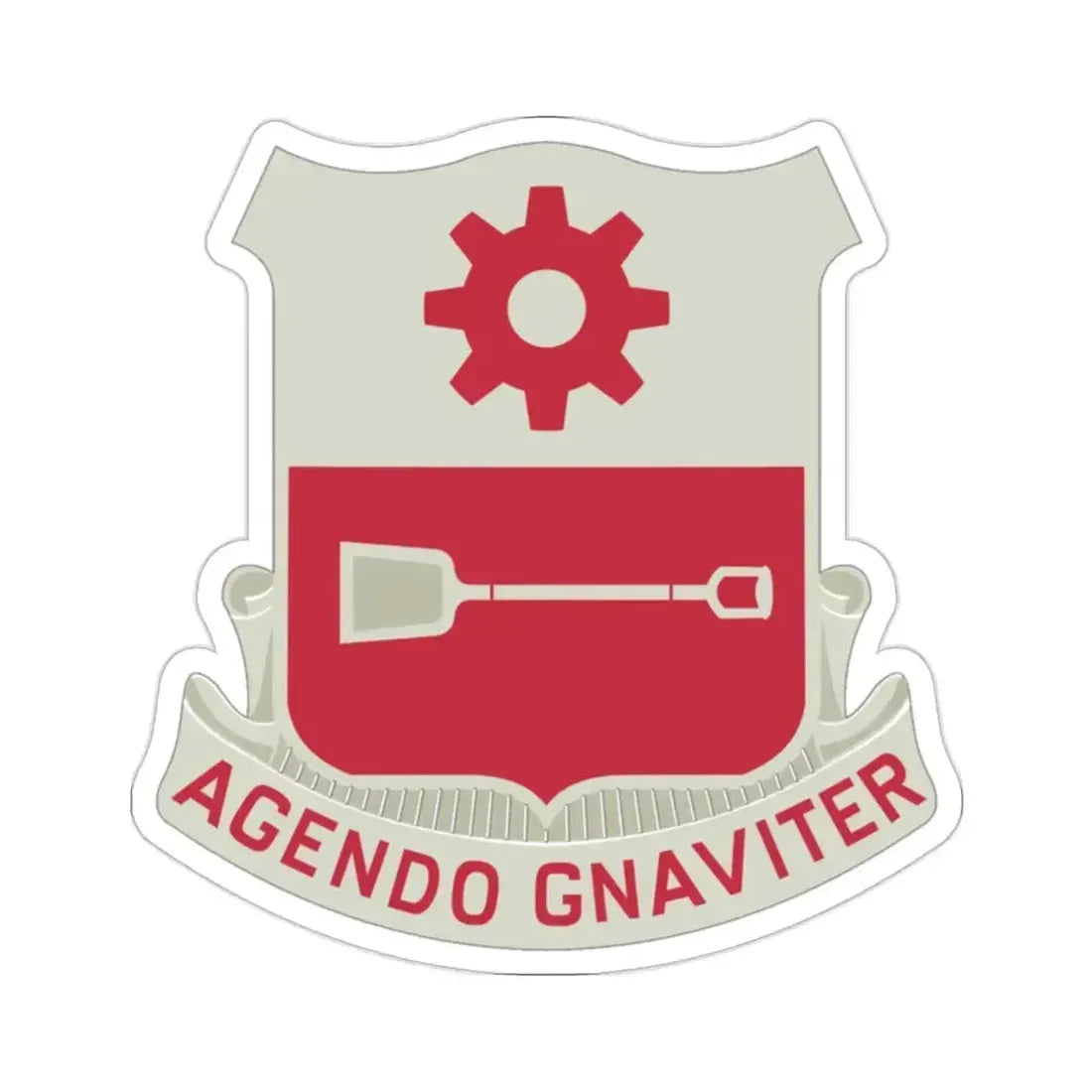 577 Engineer Battalion (U.S. Army) STICKER Vinyl Die-Cut Decal 2 Inch - The Sticker Space