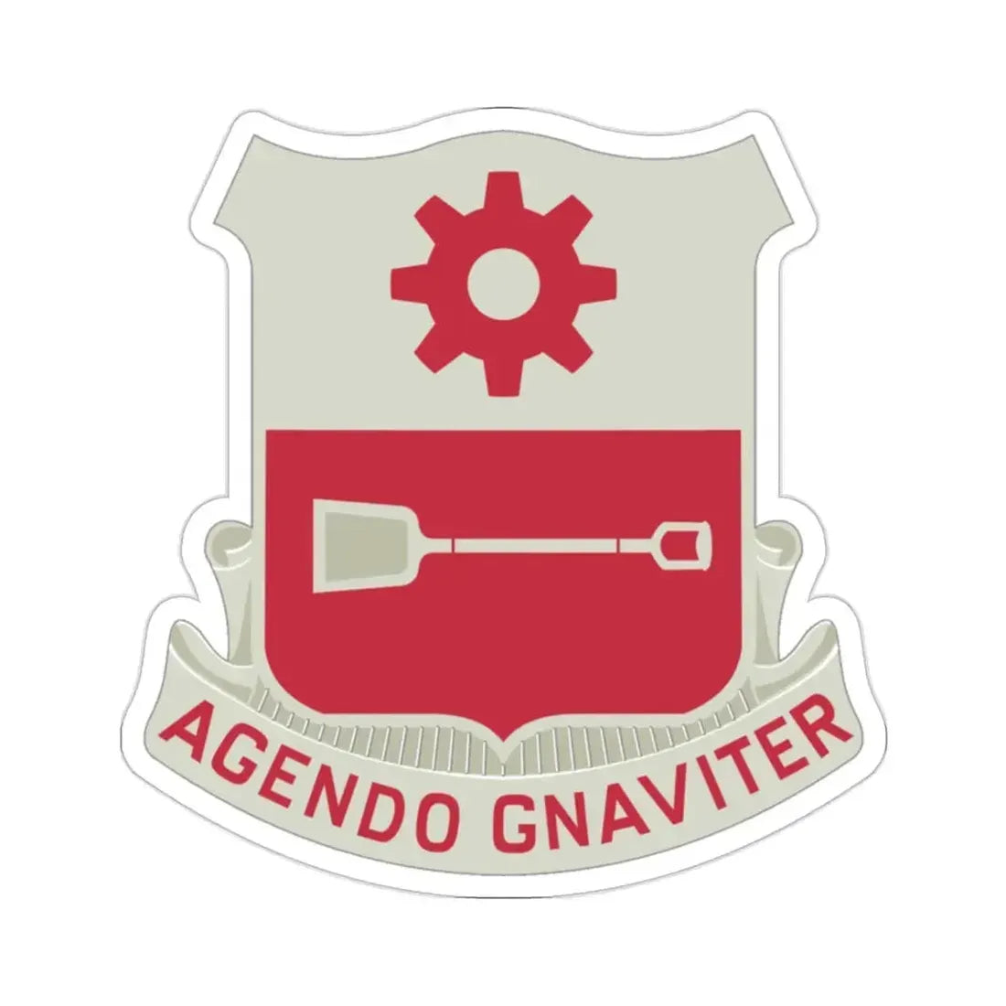 577 Engineer Battalion (U.S. Army) STICKER Vinyl Die-Cut Decal 2 Inch - The Sticker Space