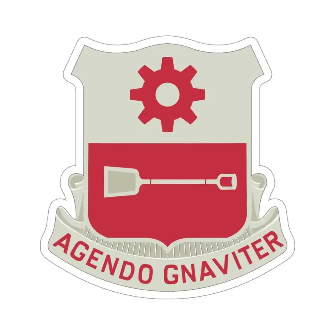 577 Engineer Battalion (U.S. Army) STICKER Vinyl Die-Cut Decal 3 Inch - The Sticker Space