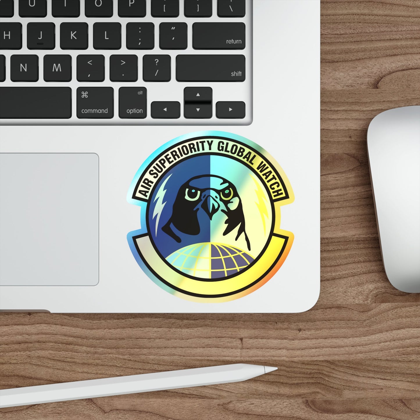 577 Software Engineering Squadron AFMC (U.S. Air Force) Holographic STICKER Die-Cut Vinyl Decal-The Sticker Space