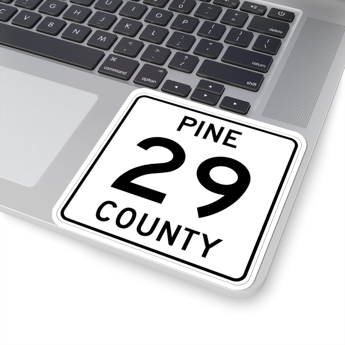 Pine County Route 29 MN (Minnesota) (Road Sign) STICKER Vinyl Kiss-Cut Decal