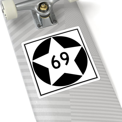 MN-69 1934 (Minnesota) (Road Sign) STICKER Vinyl Kiss-Cut Decal
