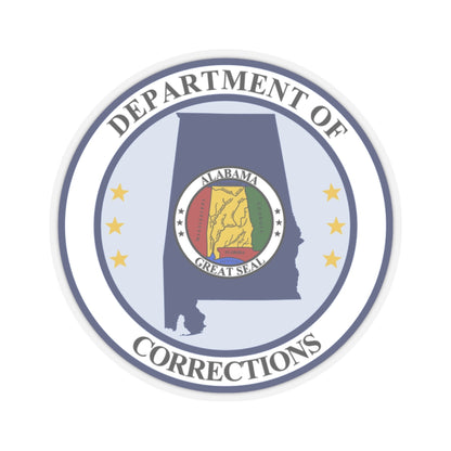 Alabama Department of Corrections - STICKER Vinyl Kiss-Cut Decal