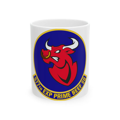577th Expeditionary Prime Base Emergency Engineer Force Squadron (U.S. Air Force) White Coffee Mug-11oz-The Sticker Space