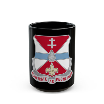 578 Engineer Battalion (U.S. Army) Black Coffee Mug-15oz-The Sticker Space