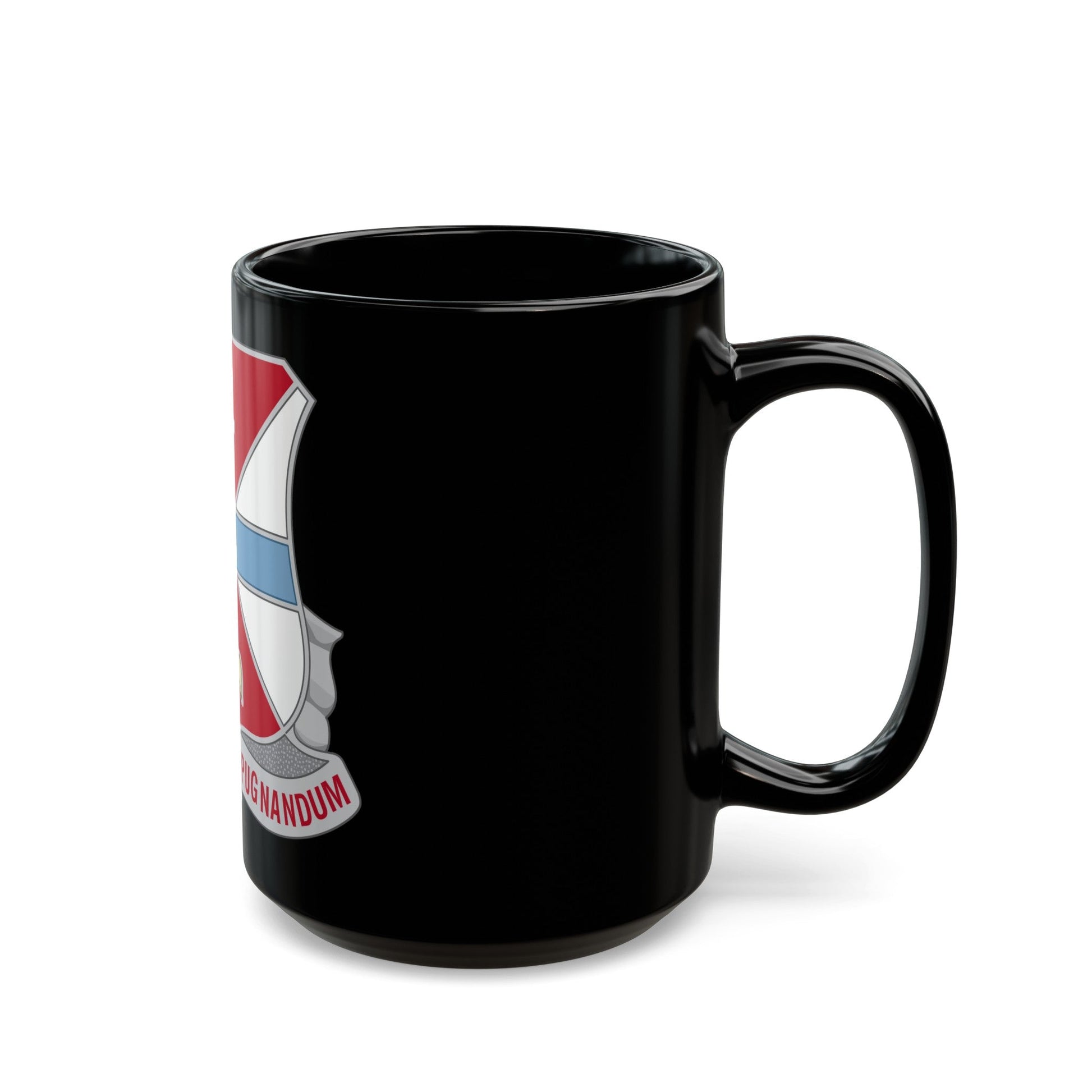 578 Engineer Battalion (U.S. Army) Black Coffee Mug-The Sticker Space