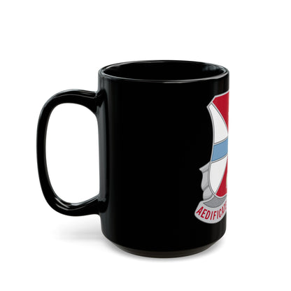 578 Engineer Battalion (U.S. Army) Black Coffee Mug-The Sticker Space