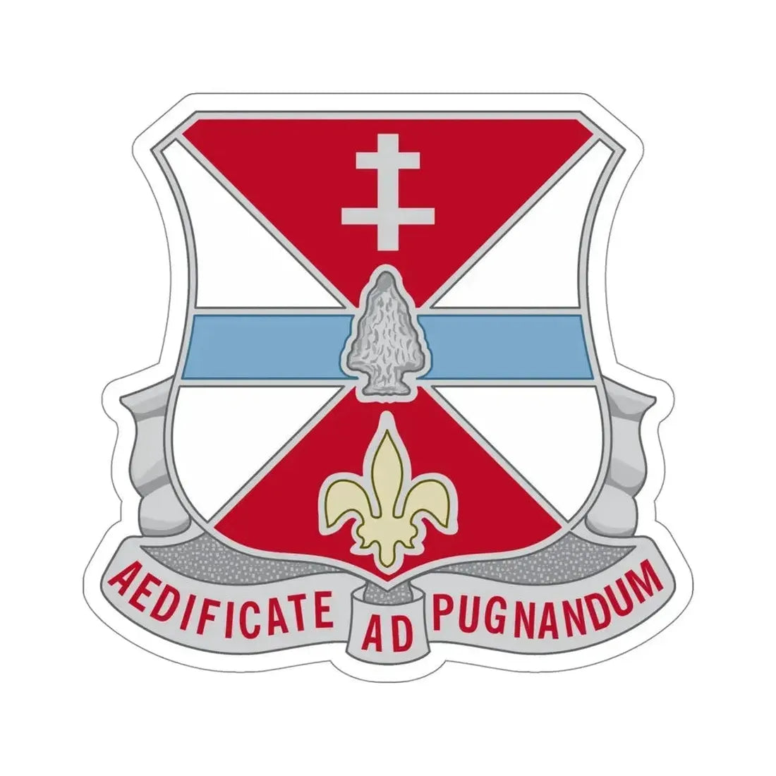 578 Engineer Battalion (U.S. Army) STICKER Vinyl Die-Cut Decal 5 Inch - The Sticker Space