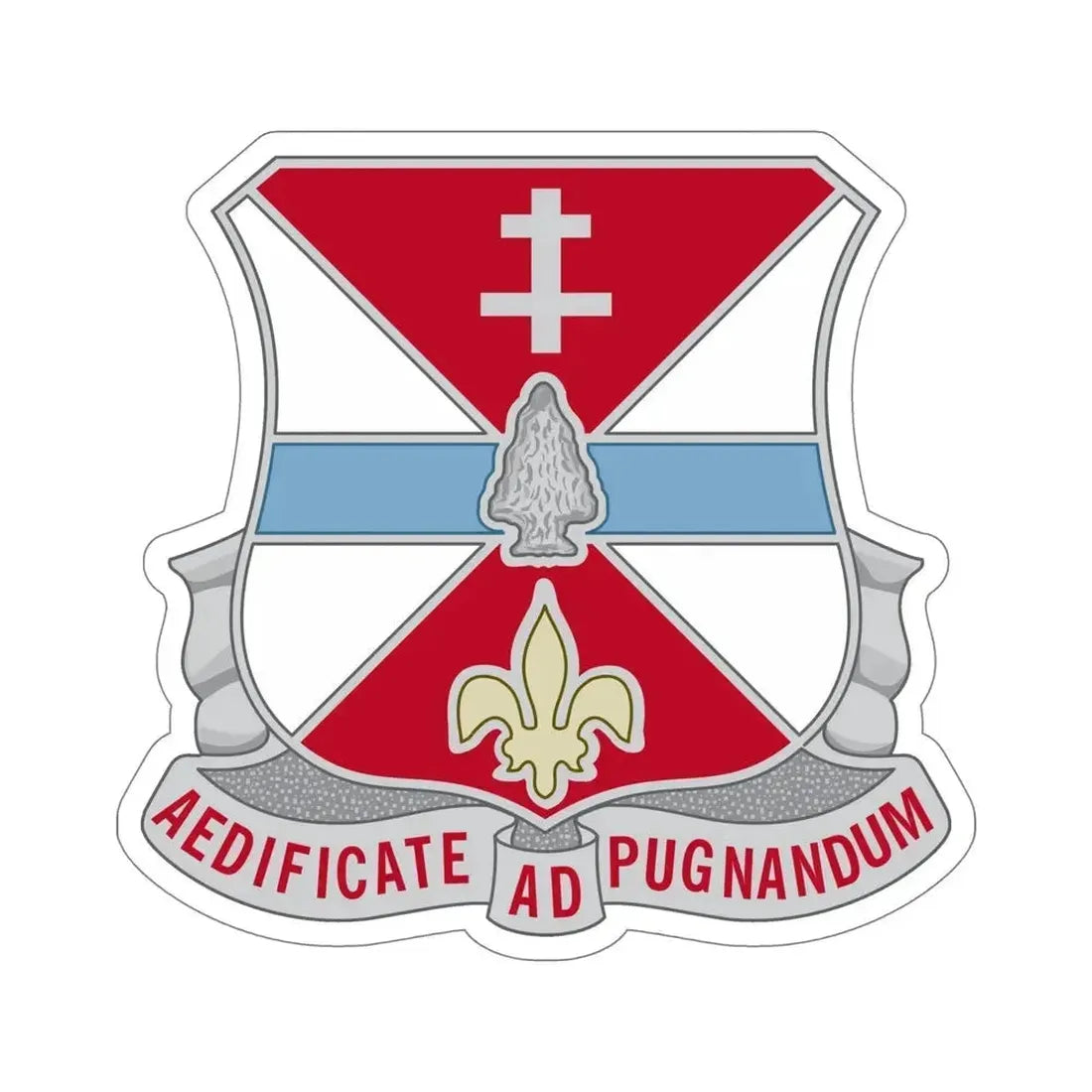 578 Engineer Battalion (U.S. Army) STICKER Vinyl Die-Cut Decal 6 Inch - The Sticker Space