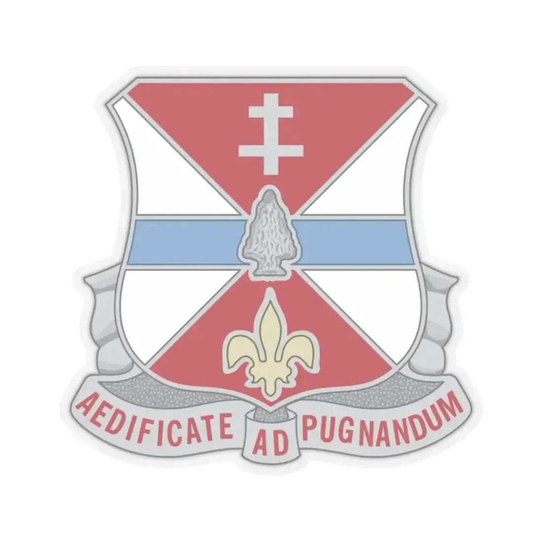 578 Engineer Battalion (U.S. Army) STICKER Vinyl Kiss-Cut Decal 2 Inch Transparent - The Sticker Space