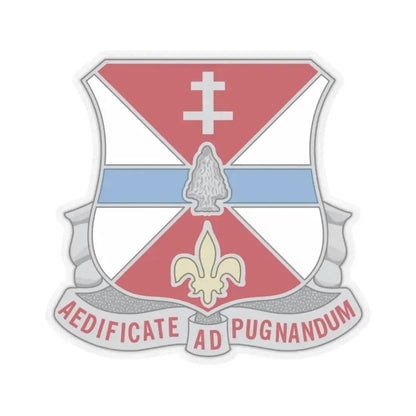 578 Engineer Battalion (U.S. Army) STICKER Vinyl Kiss-Cut Decal 2 Inch Transparent - The Sticker Space