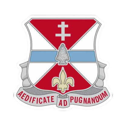 578 Engineer Battalion (U.S. Army) STICKER Vinyl Kiss-Cut Decal 2 Inch White - The Sticker Space